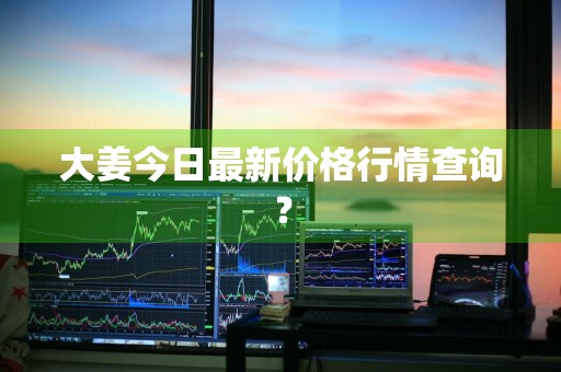 大姜今日最新价格行情查询？