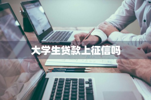 大学生贷款上征信吗