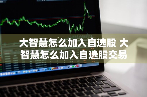 大智慧怎么加入自选股 大智慧怎么加入自选股交易