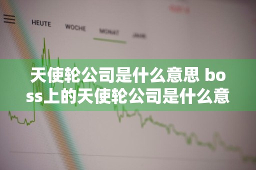 天使轮公司是什么意思 boss上的天使轮公司是什么意思
