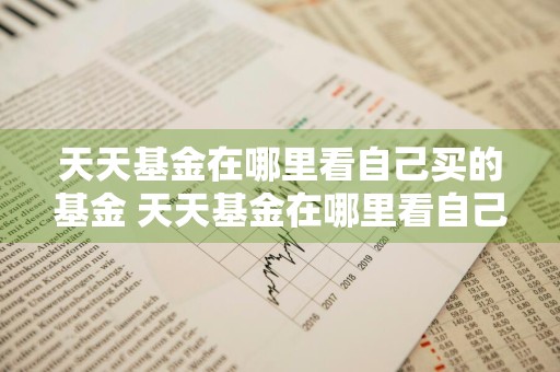 天天基金在哪里看自己买的基金 天天基金在哪里看自己买的基金收益