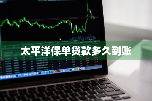 太平洋保单贷款多久到账