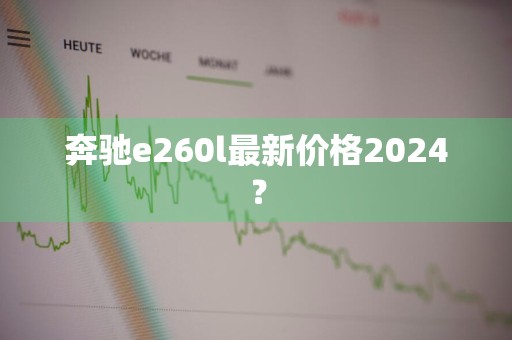 奔驰e260l最新价格2024？