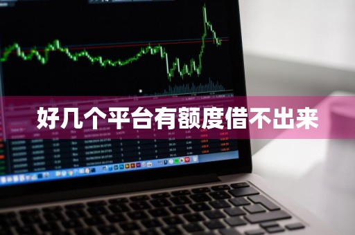 好几个平台有额度借不出来
