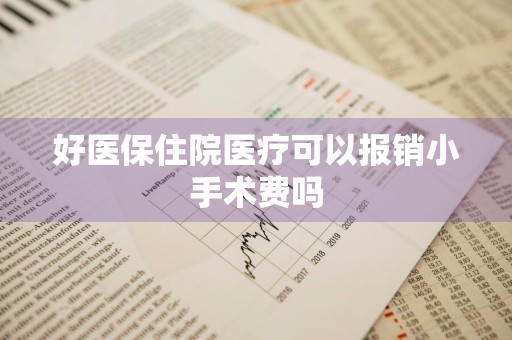 好医保住院医疗可以报销小手术费吗
