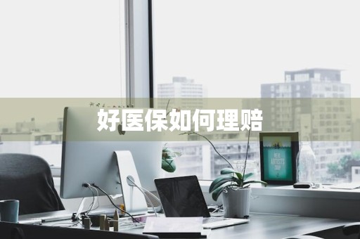 好医保如何理赔