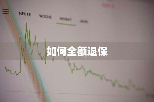 如何全额退保