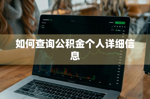如何查询公积金个人详细信息