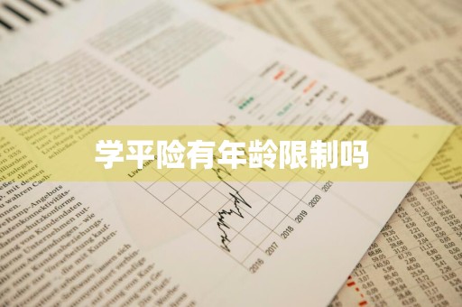 学平险有年龄限制吗