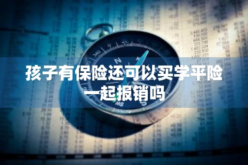 孩子有保险还可以买学平险一起报销吗