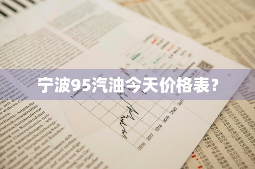 宁波95汽油今天价格表？