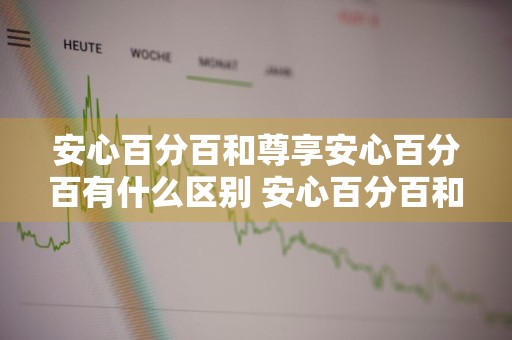 安心百分百和尊享安心百分百有什么区别 安心百分百和尊享安心百分百有什么区别吗