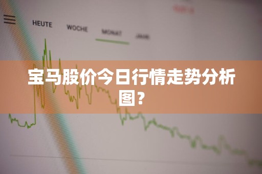 宝马股价今日行情走势分析图？
