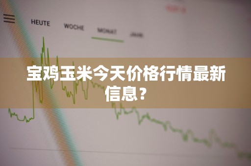 宝鸡玉米今天价格行情最新信息？