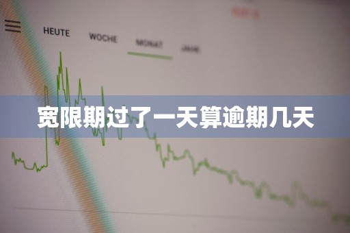 宽限期过了一天算逾期几天