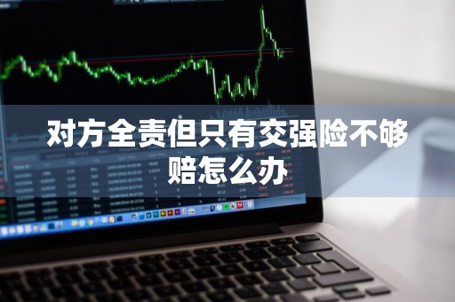 对方全责但只有交强险不够赔怎么办