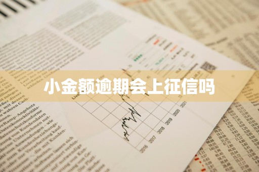 小金额逾期会上征信吗