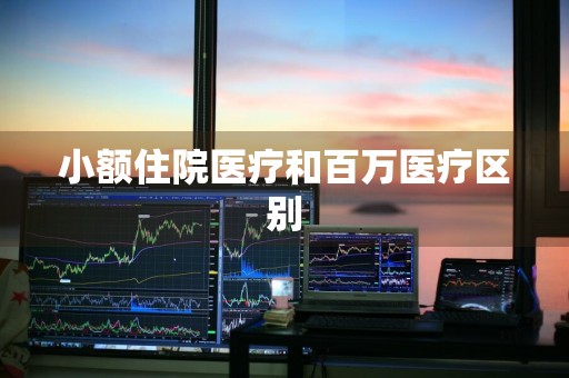 小额住院医疗和百万医疗区别