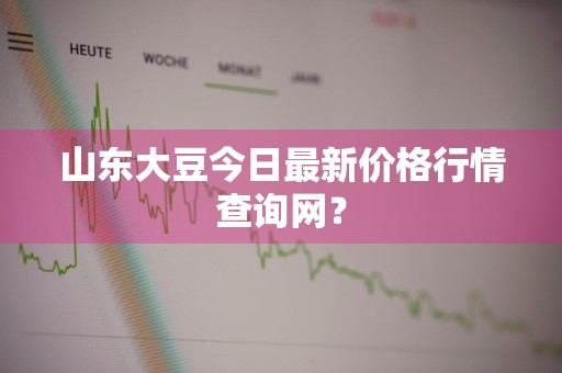 山东大豆今日最新价格行情查询网？