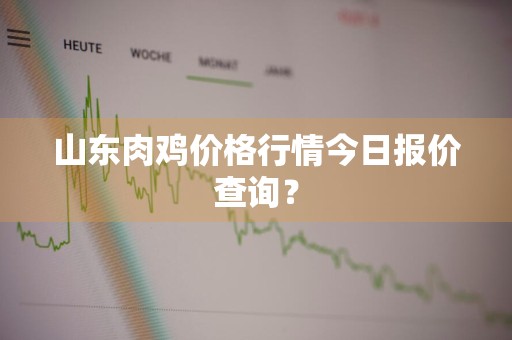 山东肉鸡价格行情今日报价查询？