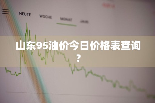 山东95油价今日价格表查询？
