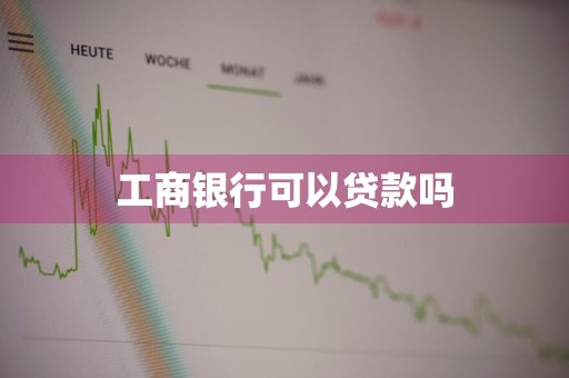 工商银行可以贷款吗