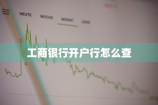工商银行开户行怎么查