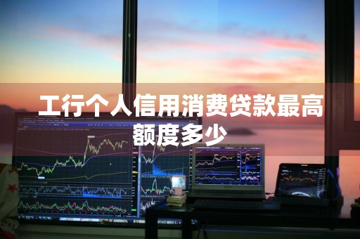 工行个人信用消费贷款最高额度多少