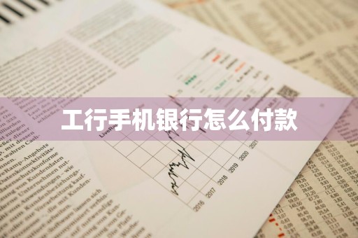 工行手机银行怎么付款