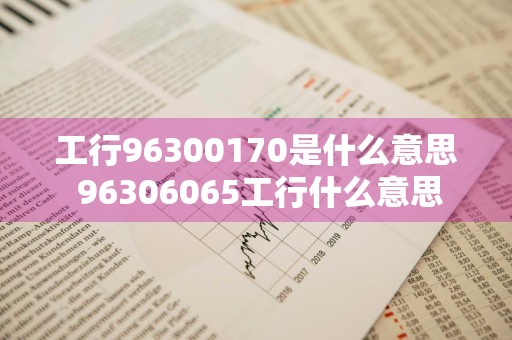 工行96300170是什么意思 96306065工行什么意思