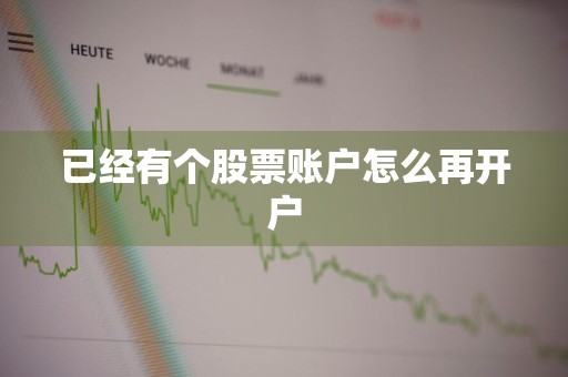 已经有个股票账户怎么再开户
