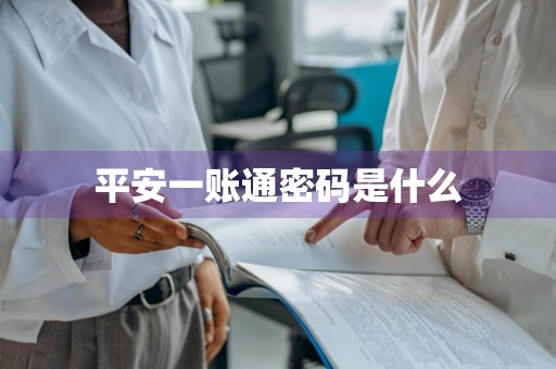 平安一账通密码是什么