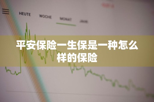 平安保险一生保是一种怎么样的保险