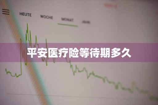 平安医疗险等待期多久