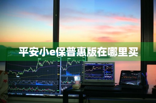 平安小e保普惠版在哪里买