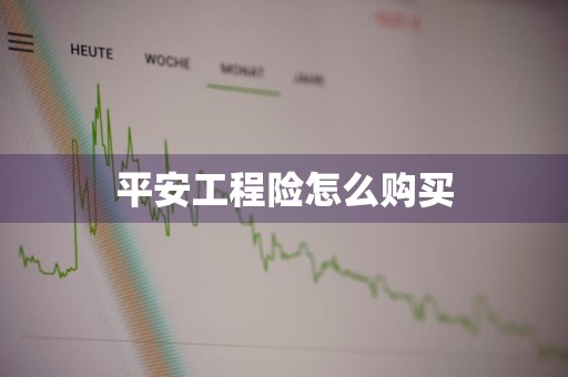 平安工程险怎么购买