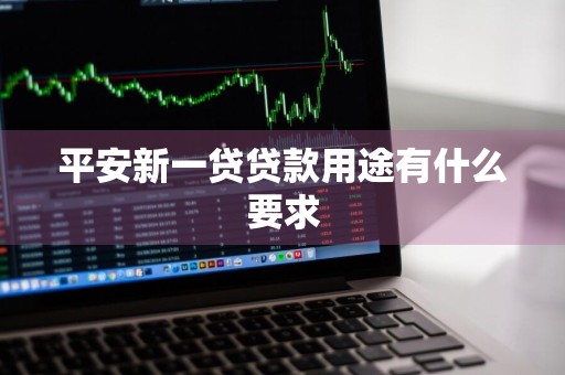 平安新一贷贷款用途有什么要求