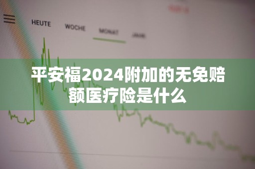 平安福2024附加的无免赔额医疗险是什么