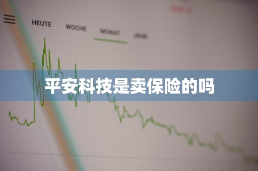 平安科技是卖保险的吗
