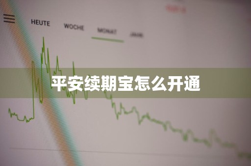平安续期宝怎么开通