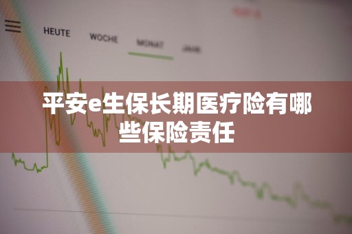 平安e生保长期医疗险有哪些保险责任