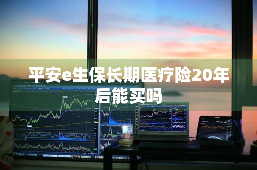 平安e生保长期医疗险20年后能买吗