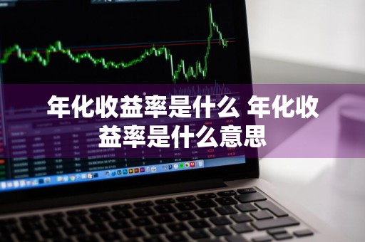 年化收益率是什么 年化收益率是什么意思