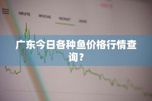 广东今日各种鱼价格行情查询？