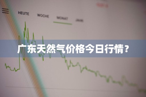 广东天然气价格今日行情？
