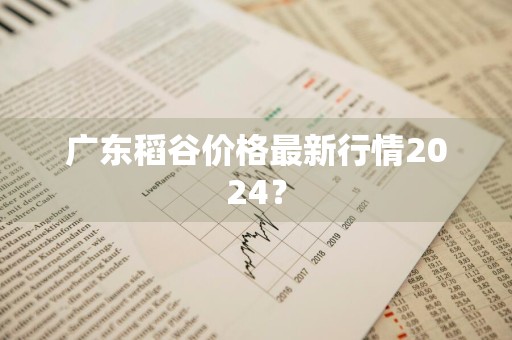 广东稻谷价格最新行情2024？