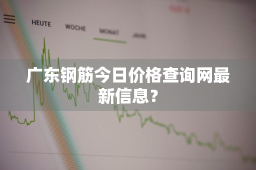 广东钢筋今日价格查询网最新信息？