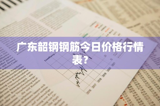 广东韶钢钢筋今日价格行情表？