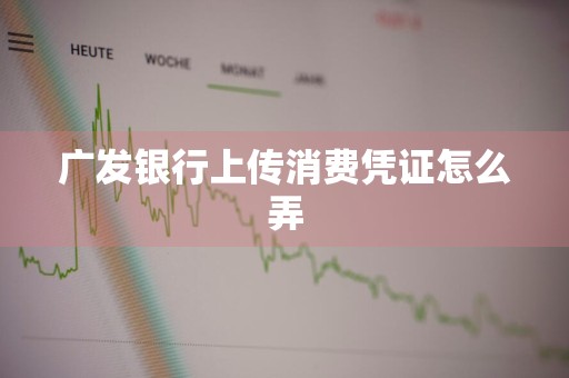广发银行上传消费凭证怎么弄