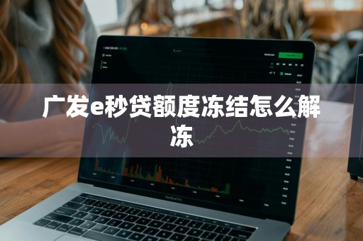 广发e秒贷额度冻结怎么解冻
